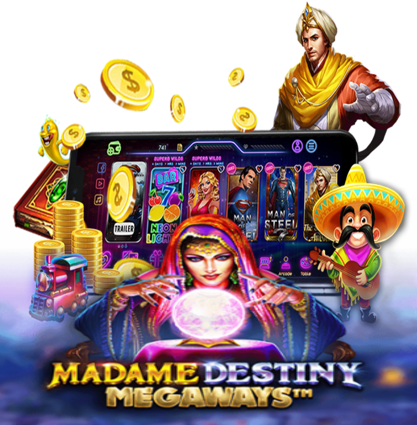 Ada Bola Kristal Di Game Slot Madame Destiny Megaways